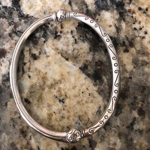 Brighton Charm Holder Hinged Bangle